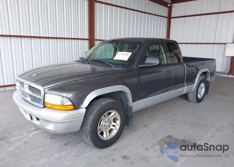 2004 Dodge Dakota Slt из США, поврежденный, VIN 1D7GL42K24S533320